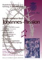 Plakat Johannespassion
